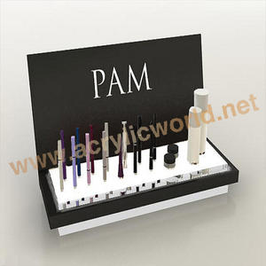 Soporte de exhibición de extensiones de pestañas de Material acrílico, tamaño personalizado, lápiz labial, estante de exhibición, botellas cosméticas - Product Image 2