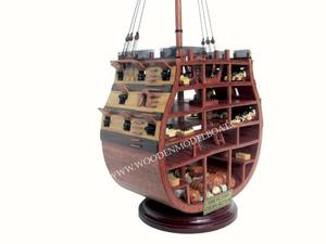 HMS VICTORRY-muebles náuticos de madera, sección transversal, artesanía para Decoración - Product Image 3