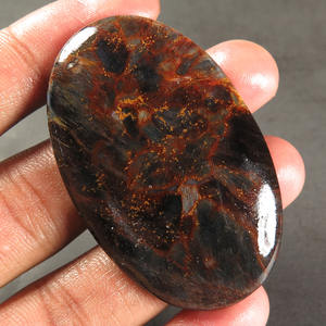 Cabochon fantaisiste 100% naturel, pierre précieuse de qualité Royal, 100% - Product Image 3