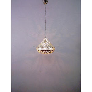 B255 Contemporary <b>Moroccan</b> Style Silver Plated Steel Chandelier Egyptian Oriental Filigrain Pendant Lampshade <b>Lighting</b> - Product Image 3