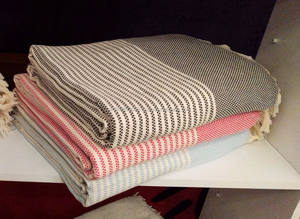 ผ้าห่มผ้าคลุมแบบตุรกี,ผ้าห่มผ้าคลุมคอลเลกชันคลาสสิกขนาด2ม. X 2,40ม. สำหรับใช้ในบ้านหรือชายหาด - Product Image 3