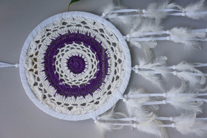 Crochet Dreamcatcher Boho Dreamcatcher - Product Image 2