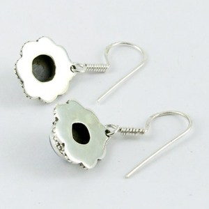 Fabulous!! Natural <b>Blue</b> <b>Sapphire</b> 925 Sterling Silver <b>Earrings</b> Fashion Silver Jewelry Silver Jewelry Exporter - Product Image 5