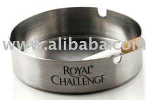 Cendrier rond multicolore de haute qualité en acier inoxydable 12 cm Cendriers personnalisés Accessoires pour fumeurs Cendrier - Product Image 2