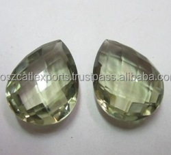 
 
 
 คอสแซลต์ส่งออกพลอยอะมีทิสต์สีเขียวธรรมชาติ พรัสไซโอไลต์ พลอยเจียระไนแบบหลวม ขายส่งจากบราซิล |   รุ่น AMGR0012 - Product Image 2