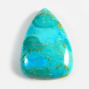 Cabochon de Turquoise Mohave Naturelle 28x19mm 4.55 Gms Pierres Précieuses Fantaisie en Vrac - Product Image 1