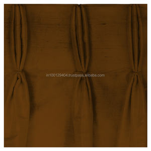 Cortina de Seda Dupioni India con Pliegues Franceses - Product Image 4