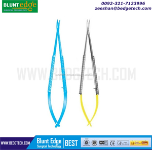 BEST Best-786 กรรไกรขนาดเล็กแบบสปริง ด้ามจับแบบสปริง ปลายละเอียดพิเศษ สำหรับศัลยกรรมจุลศัลยกรรมหลอดเลือดตา เครื่องมือผ่าตัด สแตนเลสสตีล - Product Image 4