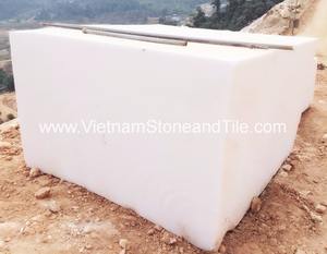 Bloques de piedra de mármol blanco Natural de Vietnam, Material de superficie de pared, piedras, tipo de origen, colores, garantía - Product Image 2