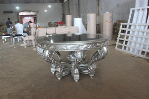 Objets de salle à manger multiples, ensemble de salle à manger avec du marbre noir - Product Image 4