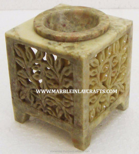 Natural Soapstone Aroma <b>Oil</b> Warmer - Product Image 1