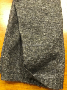 Long Plain Style Pure Cashmere Wool <b>Knitted</b> <b>Scarf</b> Winter Accessory for Muslims - Product Image 4