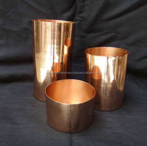 LOOK PREMIUM MEJOR DISEÑO JARROS DE TUBO LARGO DE CALIDAD SUPERIOR JARRÓN DE TUBO DE METAL DE JAMSONS EXPORT - Product Image 3