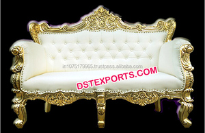 Princesse Royale Canapé De Mariage Blanc Meubles De Mariage Canapé Mariages Mobilier Royal Fabricant - Product Image 3