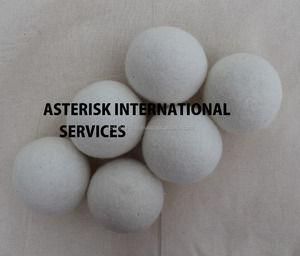 Asterisk-boules à linge en laine de nouvelle-zélande, feutre fait à la main, doux en tissu naturel, 100% - Product Image 5