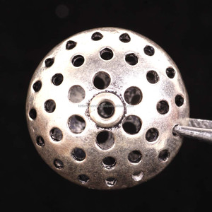 New 925 Sterling Silver Round Rondelle 14x19 MM Size 4.95 Gram Solid Silver Loose <b>Beads</b> Decorative Jewelry Items At Wholesale - Product Image 2