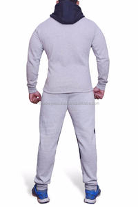 Ensemble de survêtement pour homme, coupe ajustée, antibactérien, respirant, velours mi-lourd, manches longues, élégant, décontracté, sportswear - Product Image 3