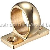 Serrure de tour en laiton pour porte à battants OMG Industries, verrouillage automatique rotatif encadré, pêne de porte - Product Image 5