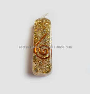 Colgante de ágata orgonita de cristal al por mayor colgante de piedras preciosas estilo Feng Shui hecho a mano para joyería de moda y mejora energética - Product Image 1