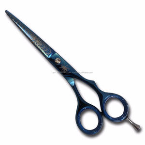 Tijeras profesionales para cortar el pelo, diseño multicolor, para peluquero - Product Image 1