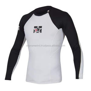 <b>Tiger</b> Rash Guard Shirts Phalanx Royal Guard Men's Long Sleeve MMA Heat-Transfer <b>Printed</b> 100% Nylon - Product Image 3