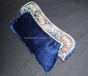 <b>Wedding</b> Evening <b>Clutch</b> Women <b>Clutch</b> Bag fancy velvet indian <b>clutch</b> purses - Product Image 3