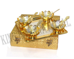 King International Diwali Regalos/Regalos de Navidad/0,4 MM de espesor Cafetería escolar Vajilla de acero inoxidable - Product Image 2