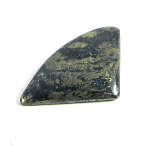 1.56 Gms Natural <strong>Galena</strong> Marcasite 14x23mm Fancy Cabochon <strong>Gemstone</strong> for Jewelry - Product Image 1