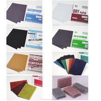 Papier abrasif corindon Riken du Japon, très vendu, type sec et imperméable, pour l'étalonnage et la finition à des prix raisonnables