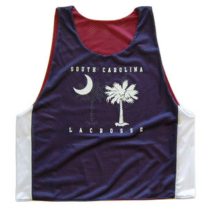 เสื้อพินนี่ตาข่ายลายธงชาติเซาท์แคโรไลนาสำหรับกีฬาลาครอส - Product Image 1