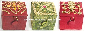 กล่องไม้ทำด้วยมือพร้อมกล่องเครื่องประดับมุกธรรมชาติ - Product Image 3