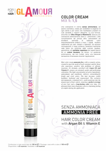 ครีมเปลี่ยนสีผม GLAMOUR PROFESSIONAL ระดับพรีเมียม ปราศจากแอมโมเนีย 100 มล. สำหรับทุกสภาพเส้นผม สีติดทนนาน สีธรรมชาติ ผสมน้ำมันอาร์แกน - Product Image 5