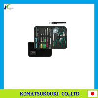 Kit de Herramientas Manuales de Alta Calidad, Estuche Blando, Llaves Ajustables de Metal, TRUSCO-KS-14, Hecho en Japón