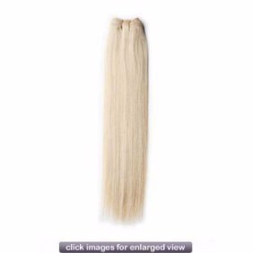 Extensiones de cabello liso Rubio, cabello indio Remy - Product Image 5