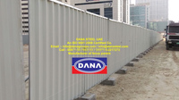 Panel Pagar Pembatas untuk Lokasi Konstruksi Sementara _DANA STEEL_UAE