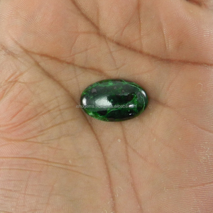 พลอยธรรมชาติมอว์ซิทซิท ทรงรี 15x23 มม. คาโบชอง 21.6 กะรัต - Product Image 3