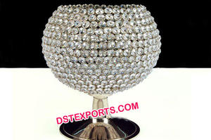 Nuevo diseño, lámpara de boda, piezas centrales de cristal dorado, mesa de boda, centro de mesa de cristal, decoración de boda, lámpara de cristal de EE. UU. - Product Image 4