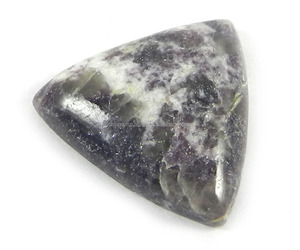 3.85 g de Lepidolita Natural de 22 mm, Corte Trillón, Gema para Joyería IG0841 - Product Image 1