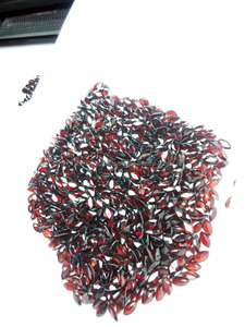 Granate Rojo Zambiano en Forma de Marquesa, Gemas Sueltas 100% Naturales, Piedras Facetadas de Alta Calidad para Joyería, Uso Elegante - Product Image 5