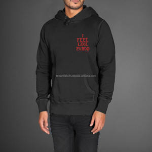 Bangladesh fabricante's venta al por mayor personalizado 100% algodón suave pulóver con capucha chaqueta polar forrado patrón impreso bolsillo para - Product Image 3