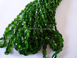 สีเขียวโครเมี่ยม Diopside พลอยวัสดุหินธรรมชาติผลิตและอุปทานขายส่งหิน - Product Image 6