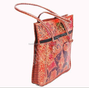 กระเป๋าสะพายไหล่หนังดีไซน์ช้างขนาดกลางเคสสำหรับวัตถุประสงค์พิเศษ - Product Image 1