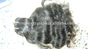 Cabello Natural ondulado indio, pelo humano Remy sin procesar de los mejores tamaños - Product Image 5