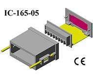 กล่องควบคุมแบบกันน้ำทำจากโลหะ IC-165-05มาตรฐาน DIN - Product Image 2