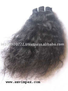 Cabello humano indio Virgen sin procesar, sin proceso de vapor, cutícula completa, tejido 100%, el mejor cabello humano remy - Product Image 3