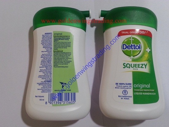 Dettol Liquid Handwash 110ml Green Pink Pump | RBK 0009 | Antibacterial Protection