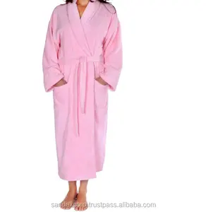 bathrobe for bathroom use in cotton Exporter in India.