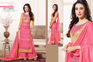 Kanya Libas Shalwar Kameez pour femmes, vente en gros du Pakistan / Ensembles 3 pièces en tissu Lawn / Robe Shalwar Kameez en coton et rayonne - Product Image 4