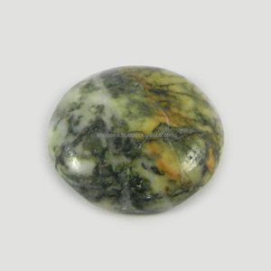 Jaspe fluorescent naturel, 3,20 g, cabochon rond de 19 mm, pierre précieuse en vrac pour la fabrication de bijoux - Product Image 1