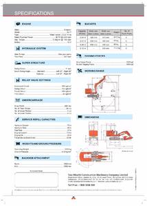Mini-excavatrice Tata HItachi TMX20-2 - Product Image 2